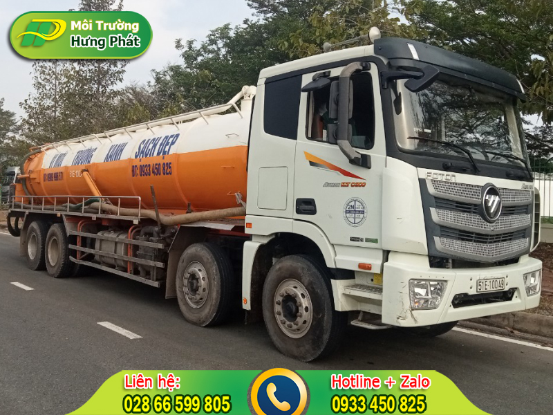 Dịch vụ h&uacute;t nước thải c&ocirc;ng nghiệp