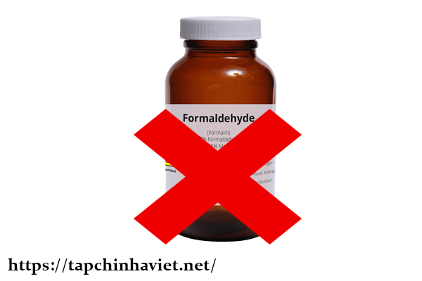 Formaldehyde c&oacute; trong s&aacute;p tr&ecirc;n thị trường