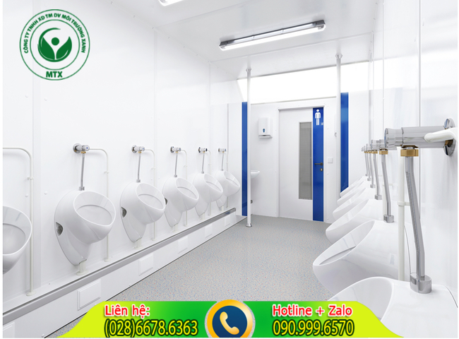 Dịch vụ cho thu&ecirc; nh&agrave; vệ sinh di động composite MTX