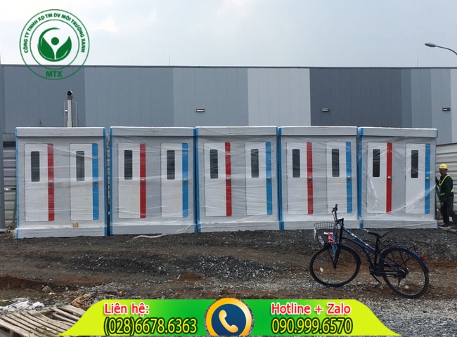 Dịch vụ cho thu&ecirc; nh&agrave; vệ sinh di động với một quy tr&igrave;nh tiện lợi